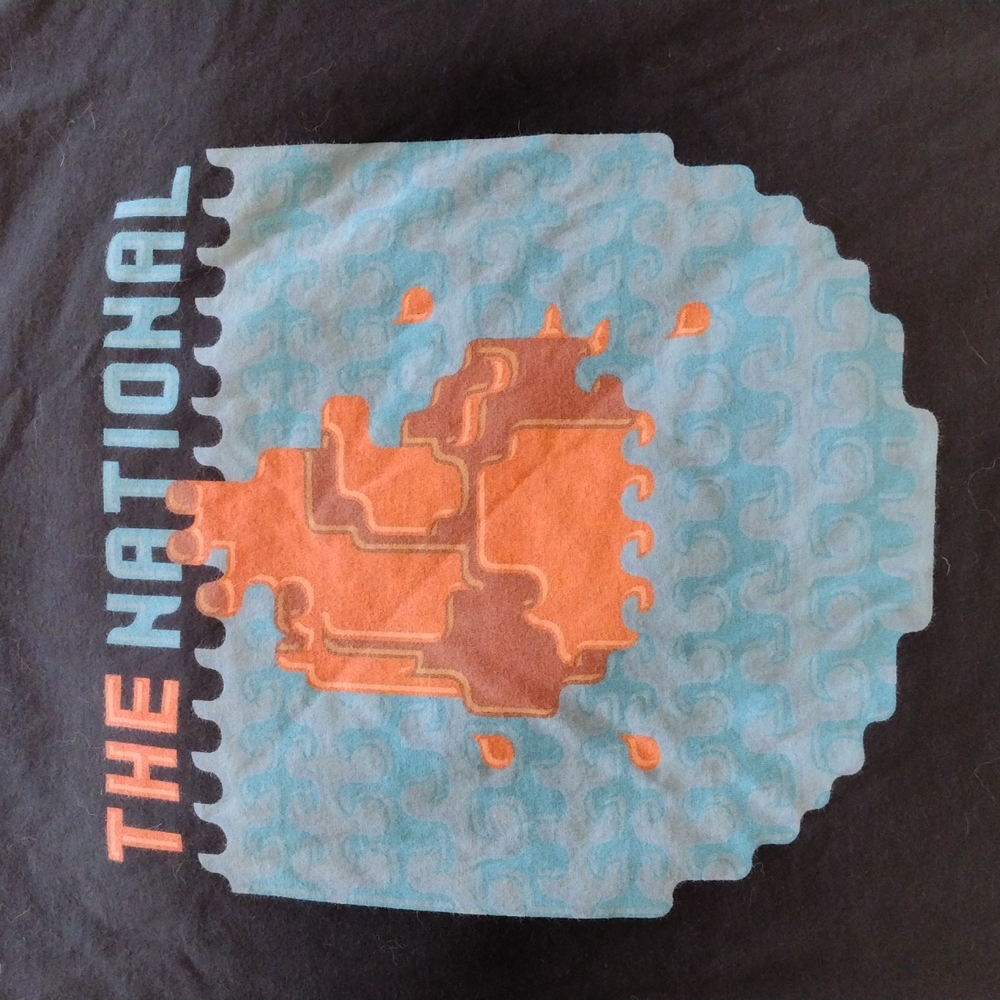 The National band tour concert shirt